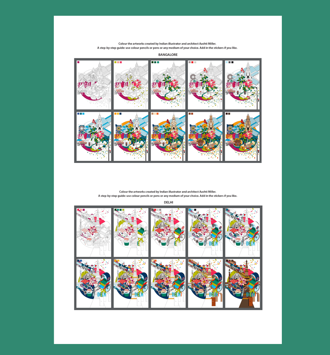 Aashti Miller | Indian Cities kit 6 Aashti Miller Indian Cities Kit