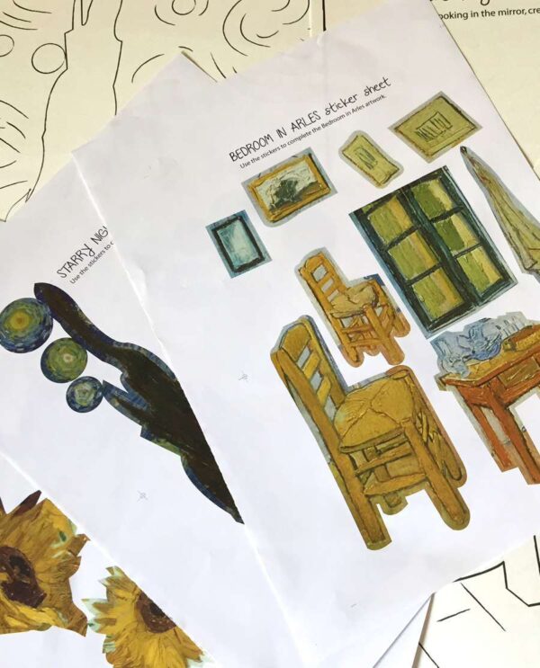 DIY Vincent Van Goge Art Kit 3