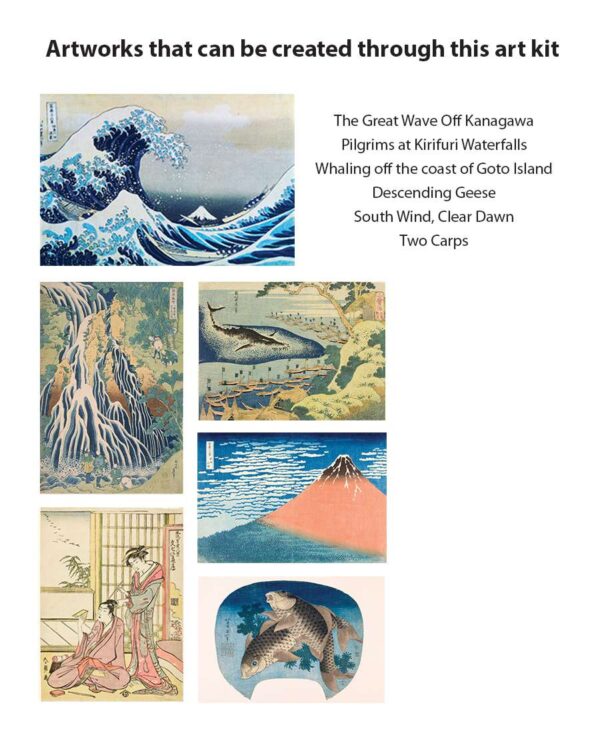 Katsushika Hokusai DIY Art Kit