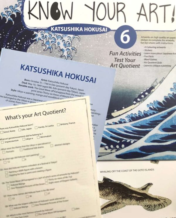 Katsushika Hokusai DIY_Art Kit