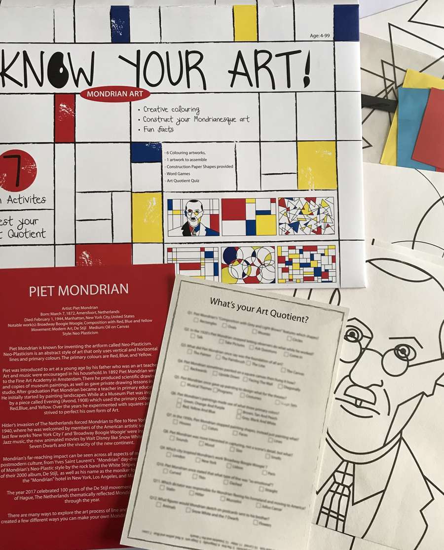 Piet Mondrian Kit 1 Piet Mondrian Kit 2