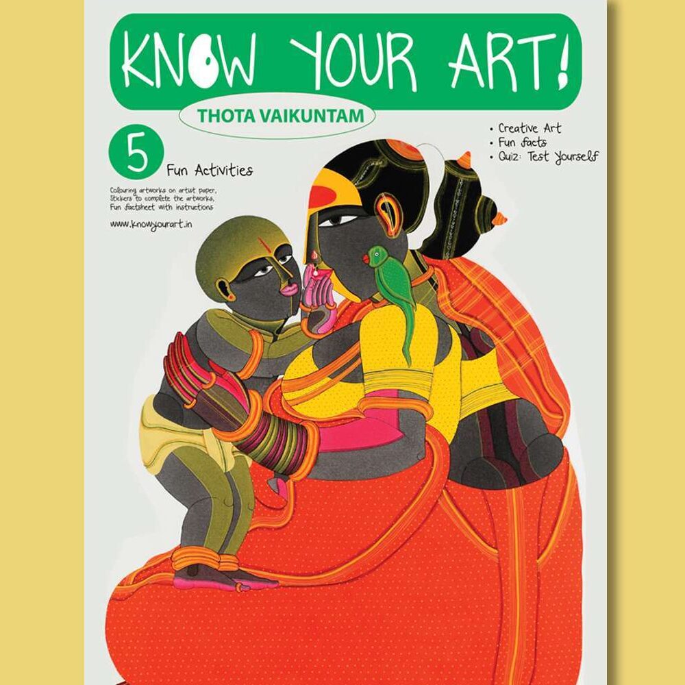 thota_vaikuntam_art_kit Colouring art kit by Thota Vaikuntam