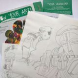 thota vaikuntam colouring kit