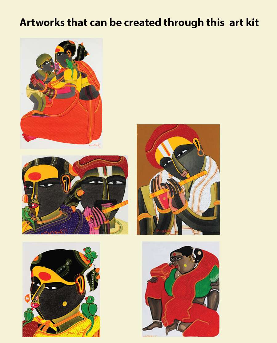 Thota Vaikuntam Art Kit | DIY Arts & Crafts 3 thota vaikuntam page
