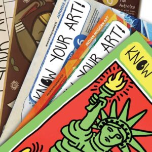 complete set of diy art kits based on famous artists