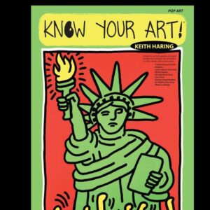 Keith Haring Know Your Art colouring kit