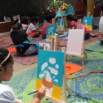Sunflowers 2016 kidspainting2