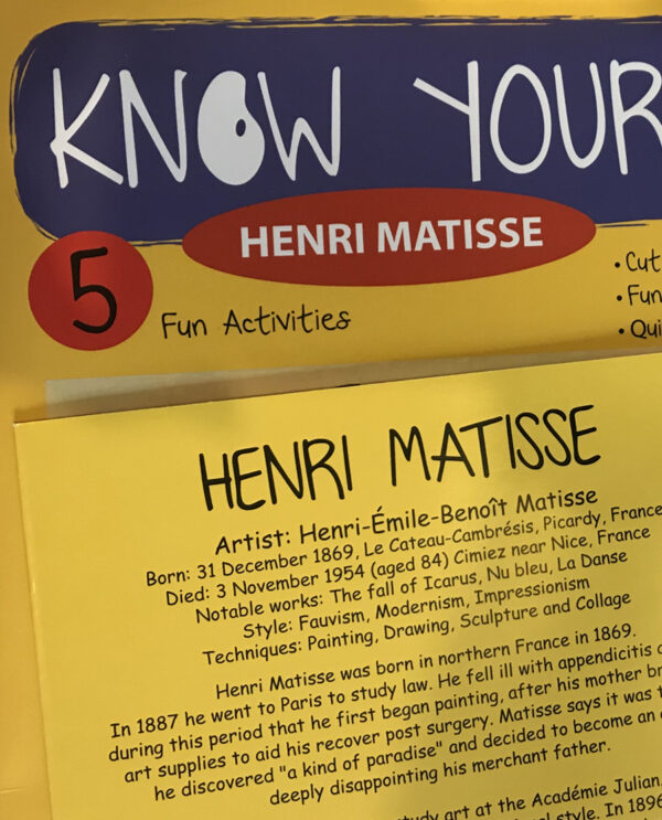 Henri Matisse Art Kit